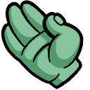 Baby yoda impostor among us cursor Pointer