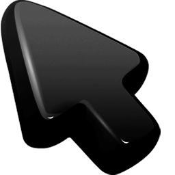 Black Color Cursor Default