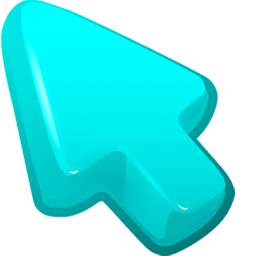 Turquoise Color Cursor Default