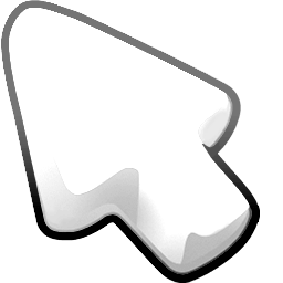 White Color Cursor Default