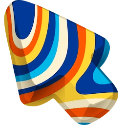 Colorful Texture Color Cursor Default