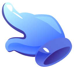 Blue Texture Classic Cursor Pointer