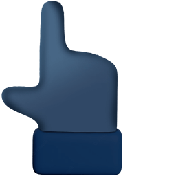 Classic Dark Blue Classic Cursor Pointer