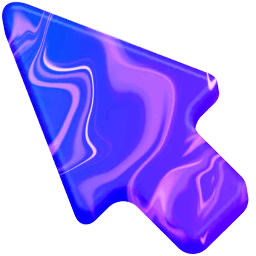 Swirl Lavender Purple Abstract Classic Cursor Default