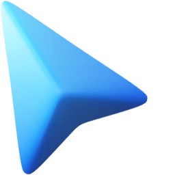 3D GPS Emoji Cursor Default