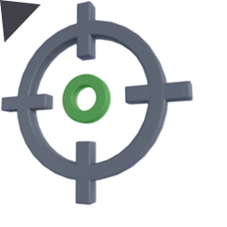 Gun 3D Emoji Cursor Pointer