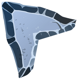Gray Metal Gam Stone Cursor Pointer