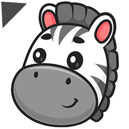 Zebra Cute Animal Cursor Default
