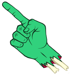 Zombie Hand Classic Cursor Default