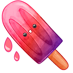 Ice Cream Popsicle Kawaii Food And Drinks Cursor Pointer