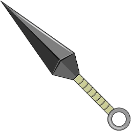 Kunai Naruto Cursor Pointer