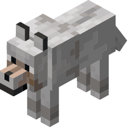 Bone And Wolf Minecraft Cursor Pointer