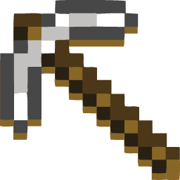 Cobblestone Pickaxe Minecraft Cursor Default