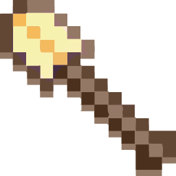 Golden Shovel And Dirt Minecraft Cursor Default