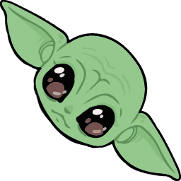 Din Grogu Baby Yoda Star Wars Cursor Pointer