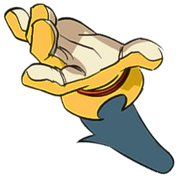 Rough the Skunk Sonic Cursor Default
