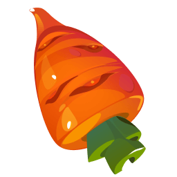Carrot Eats And Drinks Cursor Default