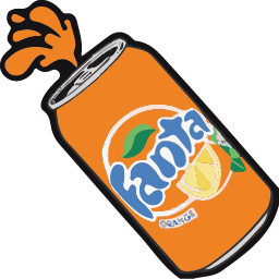Fanta Soda Eats And Drinks Cursor Default