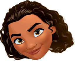 Moana Princess with a paddle Pointer
