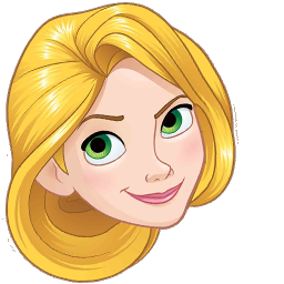 Princess Rapunzel and Pascal Pointer