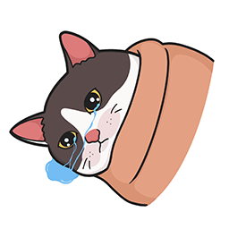 sobbing cat meme cute Pointer