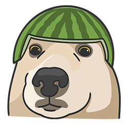 watermelon hat dog Pointer