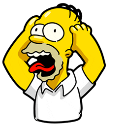 Homer Simpson Doh Douh Default