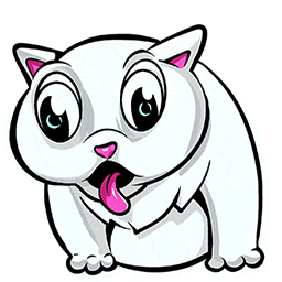 gag cat Burp Emoji Pointer