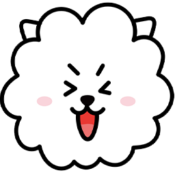 bts bt21 rj happy eats Default