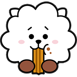bts bt21 rj happy eats Pointer